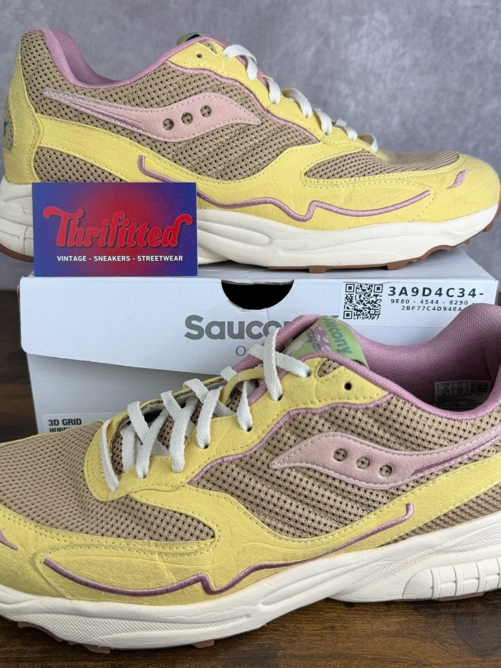 Saucony 3D Grid Hurricane Mushroom Pack Size 12 S70747-1 Men’s Sneakers OG Rare